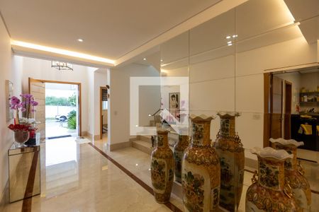 Sala de casa de condomínio à venda com 5 quartos, 482m² em Mont Blanc Résidence, Campinas