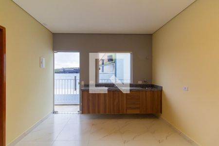 Sala/Cozinha de casa de condomínio para alugar com 1 quarto, 25m² em Chácara Belenzinho, São Paulo
