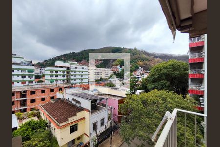 Vista da Sala de apartamento para alugar com 1 quarto, 70m² em Vila Isabel, Rio de Janeiro