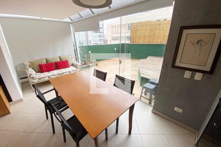 Sala de Jantar de apartamento à venda com 2 quartos, 110m² em Pinheiros, São Paulo