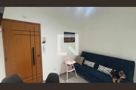 Sala de apartamento à venda com 2 quartos, 49m² em Vila Camilópolis, Santo André