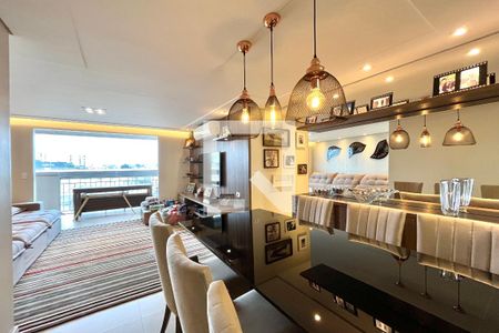 Sala de apartamento à venda com 3 quartos, 89m² em Vila Campestre, São Paulo