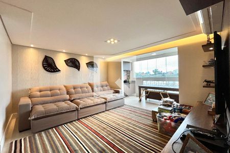Sala de apartamento à venda com 3 quartos, 89m² em Vila Campestre, São Paulo