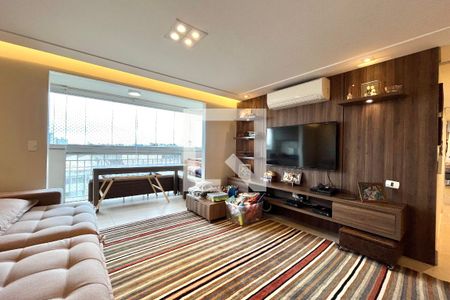 Sala de apartamento à venda com 3 quartos, 89m² em Vila Campestre, São Paulo