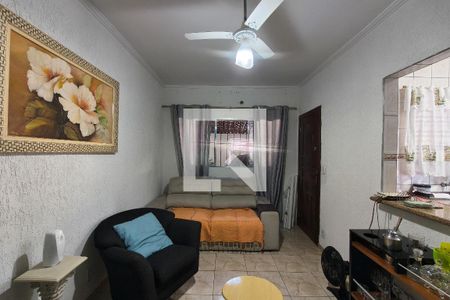 Sala de casa para alugar com 3 quartos, 256m² em Canto do Forte, Praia Grande