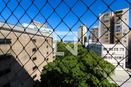 Vista da Suíte de apartamento à venda com 2 quartos, 62m² em Centro Histórico, Porto Alegre