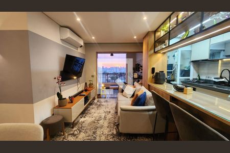 Sala de apartamento à venda com 2 quartos, 62m² em Ipiranga, São Paulo
