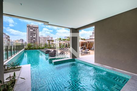 Área comum de apartamento para alugar com 1 quarto, 25m² em Santa Cecilia, São Paulo