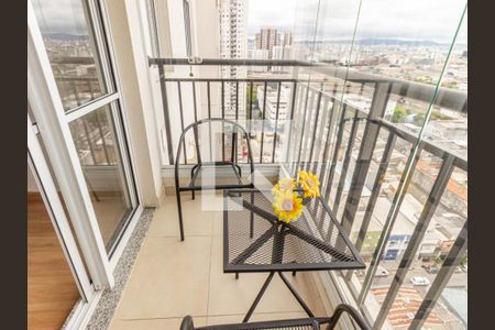 Varanda de apartamento para alugar com 1 quarto, 45m² em Brás, São Paulo