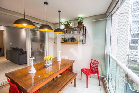 Varanda gourmet de apartamento à venda com 3 quartos, 122m² em Tamboré, Santana de Parnaíba