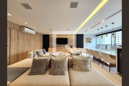 Sala de apartamento à venda com 3 quartos, 146m² em Moema, São Paulo