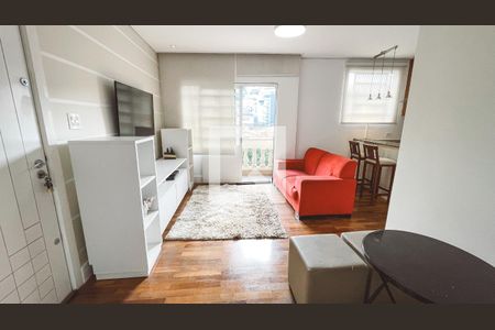 Sala de apartamento para alugar com 2 quartos, 53m² em Jardim São Paulo, São Paulo