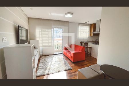 Sala de apartamento para alugar com 2 quartos, 53m² em Jardim São Paulo, São Paulo