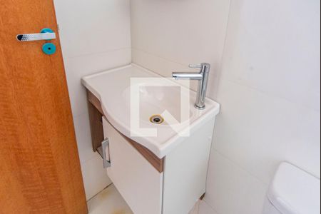 Banheiro  de apartamento à venda com 2 quartos, 110m² em Vila Alice, Santo André