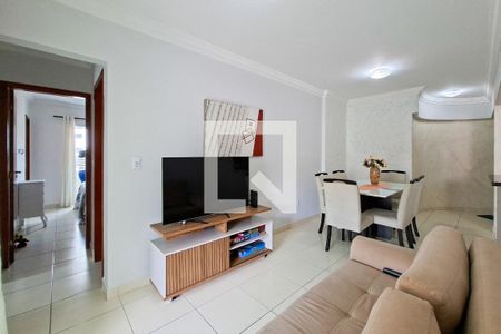 Sala de apartamento para alugar com 2 quartos, 89m² em Vila Caiçara, Praia Grande