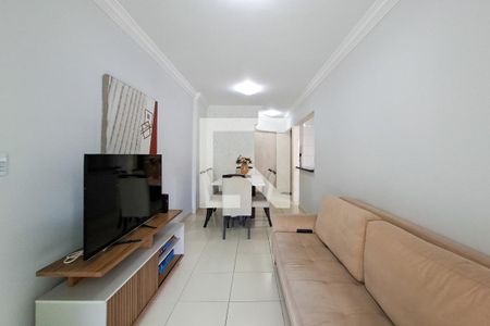 Sala de apartamento para alugar com 2 quartos, 89m² em Vila Caiçara, Praia Grande