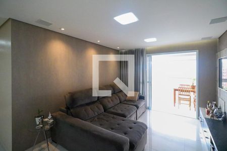 Sala de apartamento à venda com 3 quartos, 106m² em Santo Antônio, São Caetano do Sul