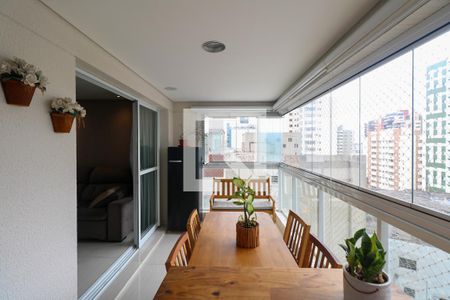 Varanda Gourmet de apartamento à venda com 3 quartos, 106m² em Santo Antônio, São Caetano do Sul