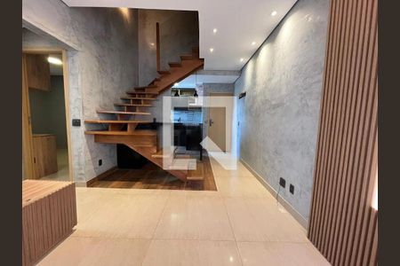 Sala de apartamento para alugar com 2 quartos, 120m² em Santa Cruz, Belo Horizonte
