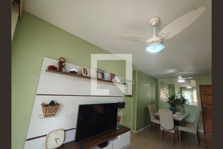 Sala de apartamento à venda com 2 quartos, 72m² em Taquara, Rio de Janeiro