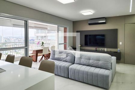 Sala de apartamento à venda com 3 quartos, 127m² em Jardim Chácara Inglesa, São Bernardo do Campo