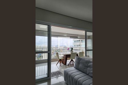 Varanda Gourmet de apartamento à venda com 3 quartos, 127m² em Jardim Chácara Inglesa, São Bernardo do Campo