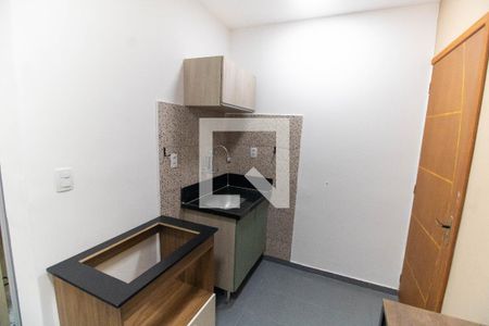 Cozinha de kitnet/studio para alugar com 1 quarto, 22m² em Centro, Niterói