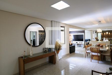Sala de apartamento à venda com 4 quartos, 147m² em Silveira, Belo Horizonte