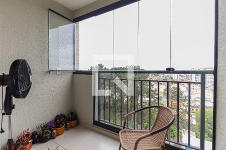 Varanda da Sala de apartamento à venda com 2 quartos, 51m² em Itaquera, São Paulo