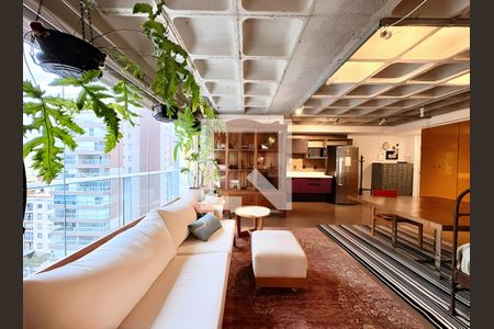 Sala de apartamento à venda com 1 quarto, 51m² em Consolação, São Paulo