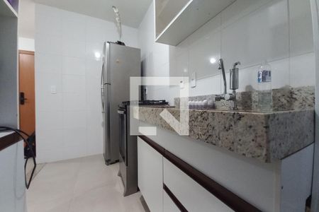 Cozinha  de apartamento para alugar com 1 quarto, 45m² em Residencial Villa Garden, Campinas