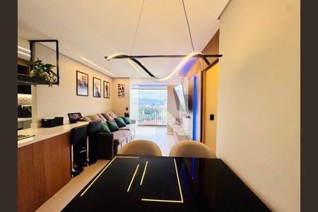 Sala de Jantar de apartamento à venda com 2 quartos, 69m² em Vila Rosalia, Guarulhos