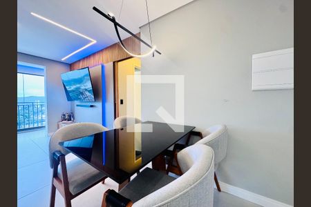 Sala de Jantar de apartamento à venda com 2 quartos, 69m² em Vila Rosalia, Guarulhos