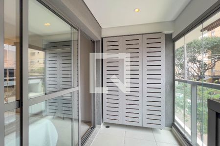 Varanda de kitnet/studio para alugar com 1 quarto, 27m² em Vila Mariana, São Paulo