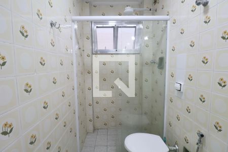 Banheiro Social de apartamento para alugar com 2 quartos, 67m² em Loteamento Joao Batista Juliao, Guarujá
