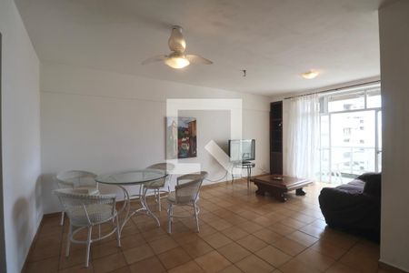 Sala de apartamento para alugar com 3 quartos, 125m² em Barra Funda, Guarujá