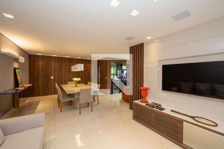 Sala de apartamento à venda com 3 quartos, 143m² em Coracao de Jesus, Belo Horizonte