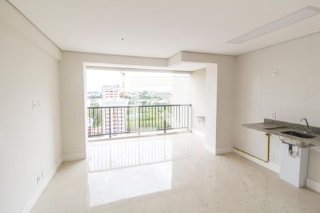 Sala/Cozinha de apartamento à venda com 2 quartos, 56m² em Aldeia, Barueri