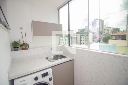 Área de Serviço de apartamento à venda com 2 quartos, 126m² em Cabral, Contagem