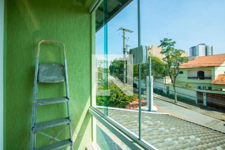 Varanda do quarto 1 de casa à venda com 4 quartos, 226m² em Paraíso, Santo André