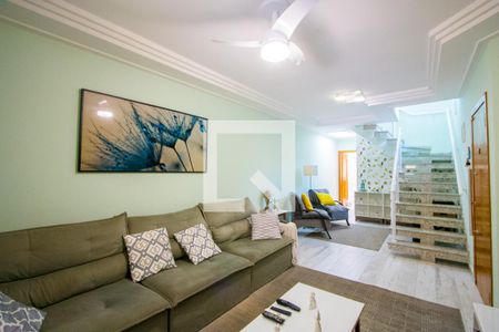 Sala de casa à venda com 4 quartos, 226m² em Paraíso, Santo André