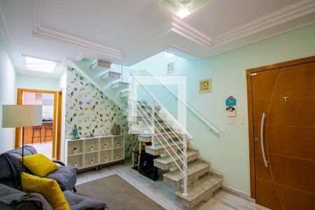 Sala de casa à venda com 4 quartos, 226m² em Paraíso, Santo André