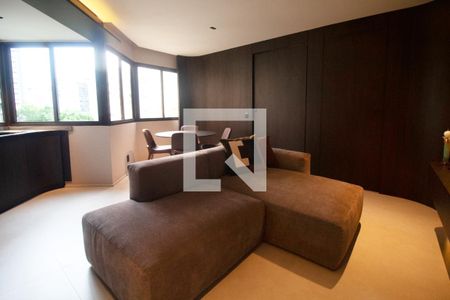 Sala de apartamento para alugar com 1 quarto, 50m² em Jardim Paulistano, São Paulo