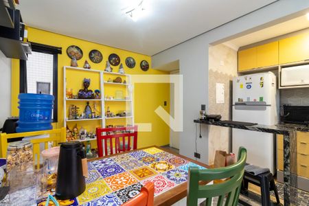Sala de Jantar de apartamento para alugar com 1 quarto, 54m² em Santana, São Paulo
