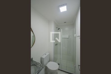 Banheiro de apartamento para alugar com 1 quarto, 37m² em Jardim do Mar, São Bernardo do Campo