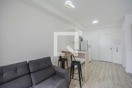 Sala de apartamento para alugar com 1 quarto, 37m² em Jardim do Mar, São Bernardo do Campo