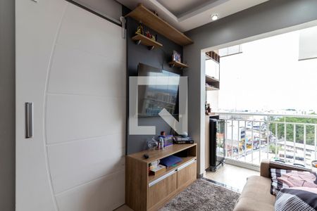 Sala de Estar de apartamento à venda com 2 quartos, 47m² em Vila Nova Cachoeirinha, São Paulo