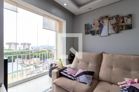 Sala de Estar de apartamento à venda com 2 quartos, 47m² em Vila Nova Cachoeirinha, São Paulo