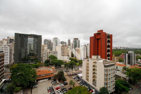 Vista da Sala de Estar e Jantar de apartamento à venda com 3 quartos, 170m² em Pinheiros, São Paulo