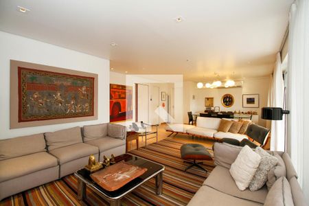 Sala de Estar de apartamento à venda com 3 quartos, 170m² em Pinheiros, São Paulo